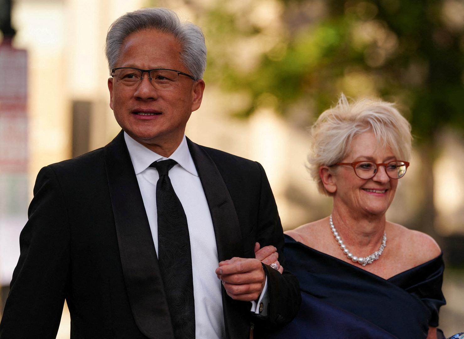 Izvršni direktor Nvidije Jensen Huang i njegova supruga Lori Huang