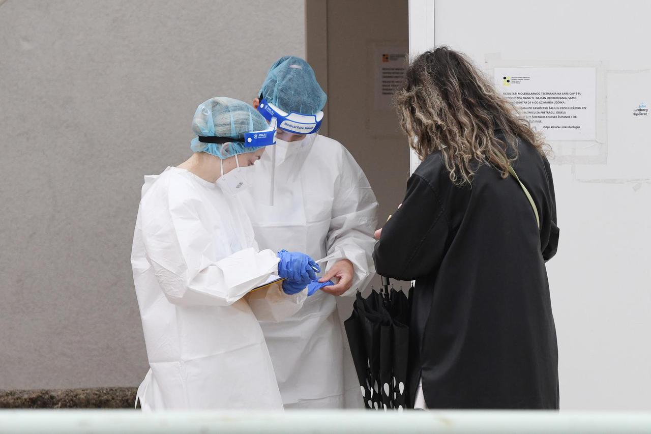 Šibenik: Interes za testiranje na COVID-19 svakim danom sve je manji