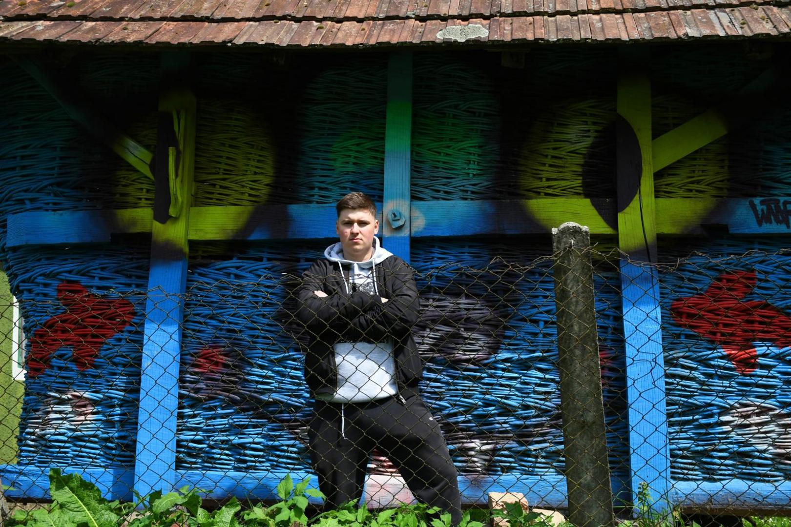 03.05.2021., Legrad - Turisticka patrola Vecernjeg lista. Legrad. Jedna od najvecih atrakcija je Grafiti ranc.  
Photo:Damir Spehar/PIXSELL