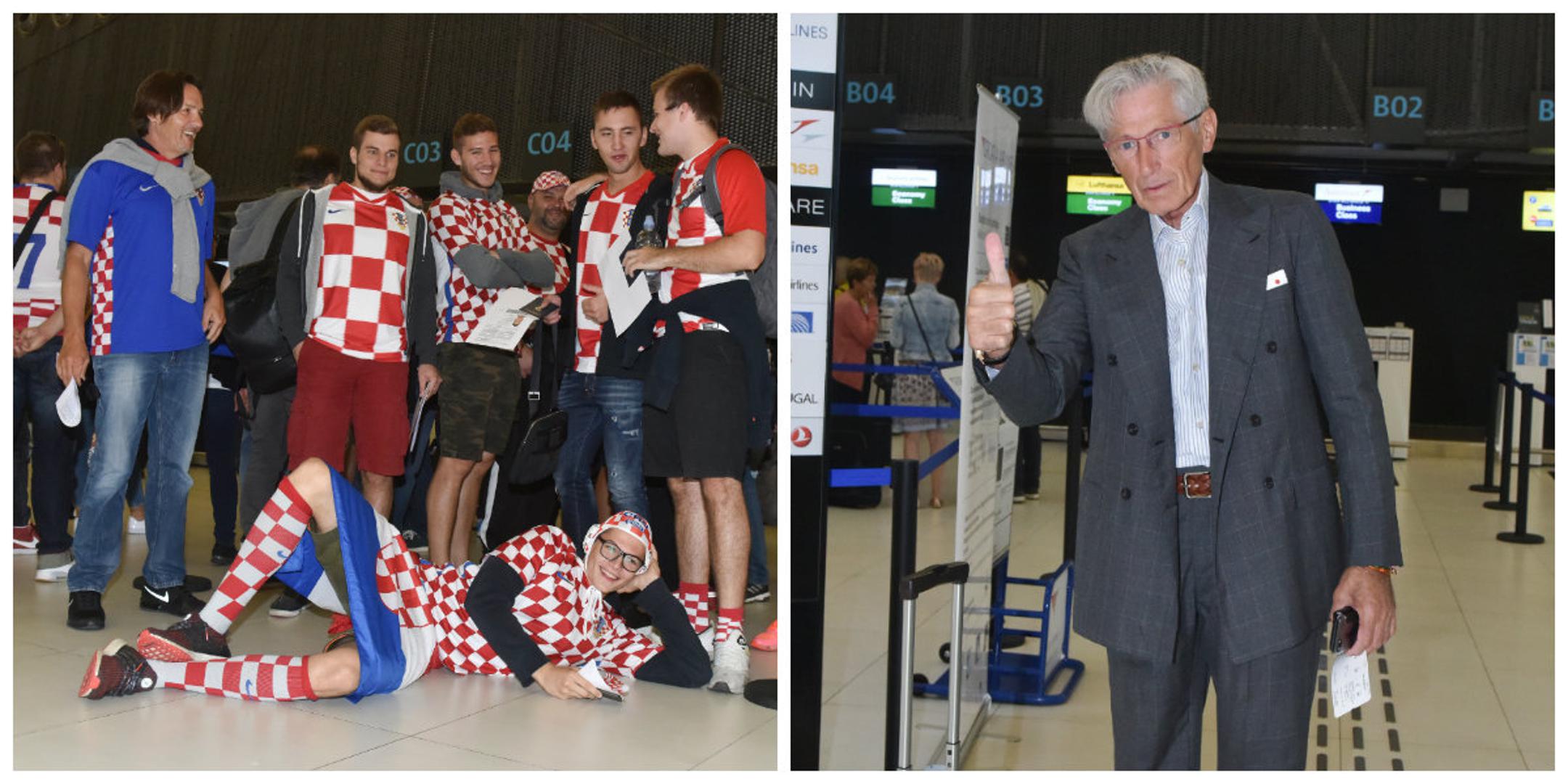 U Moskvu iz Zagreba navijači putuju od sinoć u šest čarter letova, a ukupno će otputovati oko 1500 navijača, rekla je novinarima na aerodromu glasnogovornica Zračne luke Lidija Capković.

