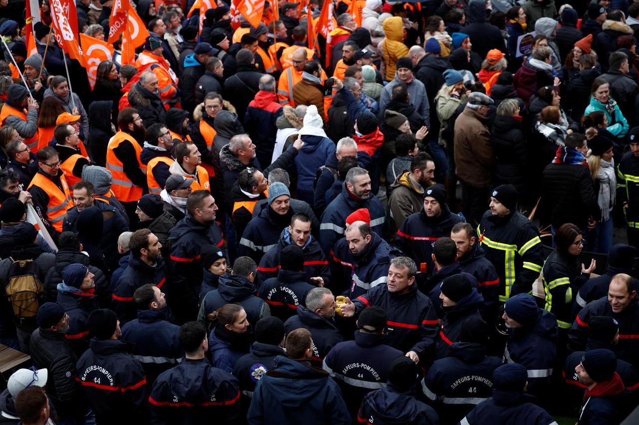 Nationwide strike in France against pension reform