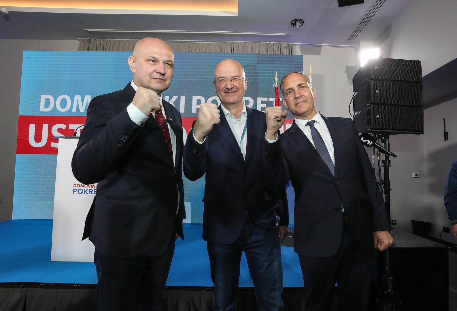 Zadovoljni u Domovinskom pokretu s izlaznim anketama koje im daju 13 mandata