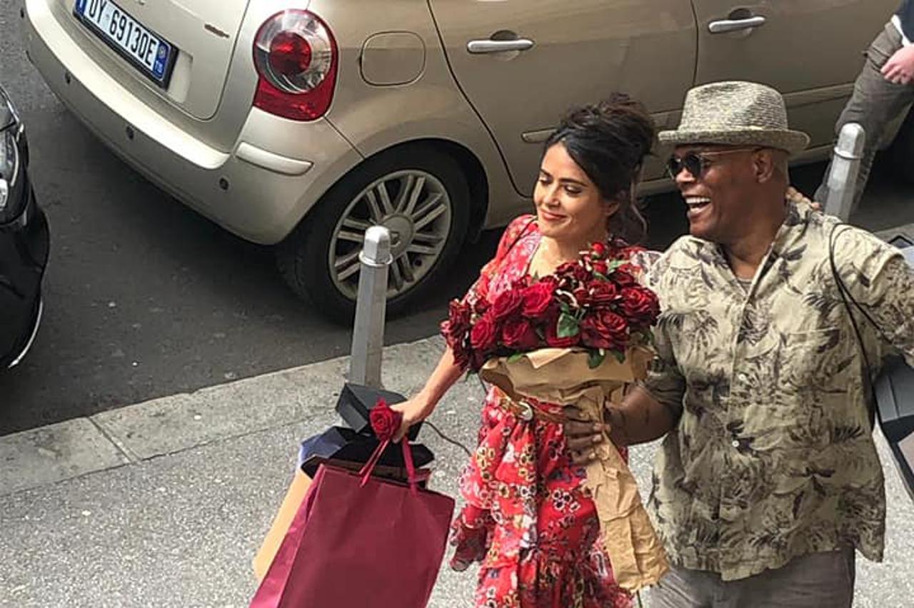 Salma Hayek i Samuel L. Jackson u Zagrebu