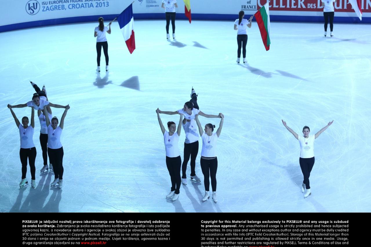 europsko prvenstvo u klizanju u Zagrebu, otvaranje (1)