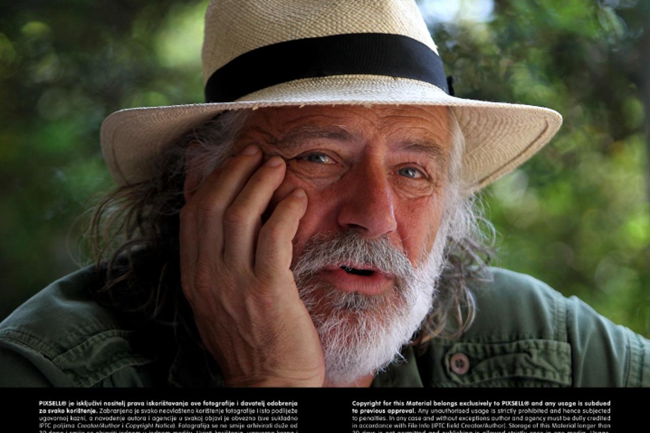 '16.07.2013., Brijuni - Rade Serbedzija, hrvatski filmski, televizijski i kazalisni glumac, pjesnik i glazbenik.  Photo: Anto Magzan/PIXSELL'