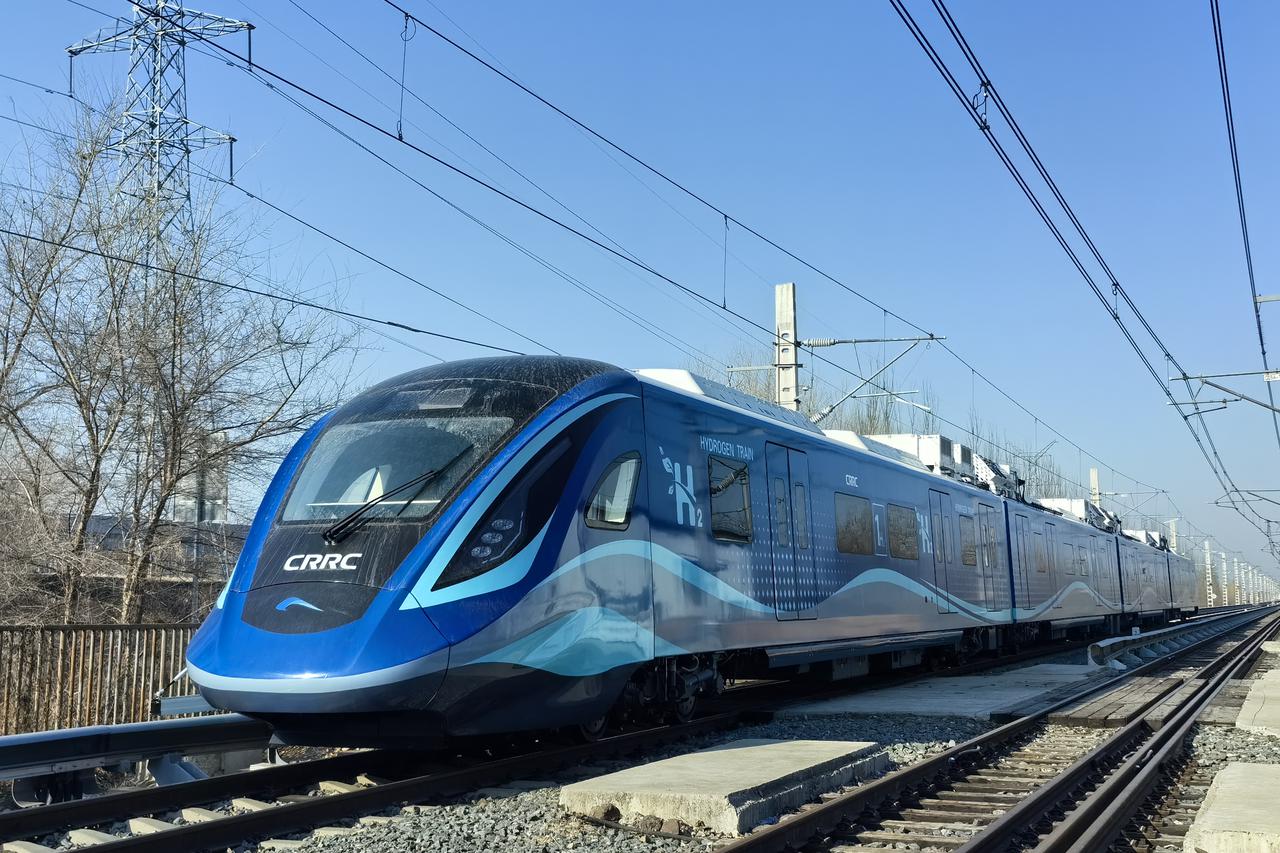 (EyesOnSci)CHINA-JILIN-HYDROGEN-POWERED-TRAIN-TEST (CN)