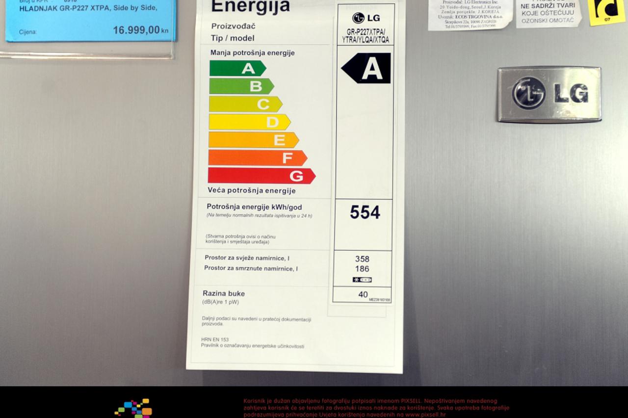 hladnjaci,energetske klase