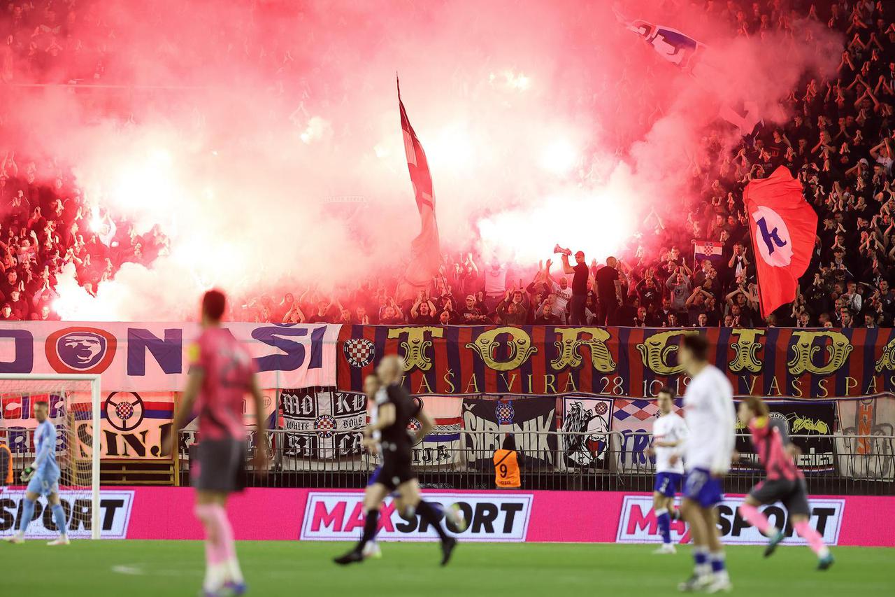 Split: HNK Hajduk i NK Lokomotiva u utakmici 29. kola Prve HNL