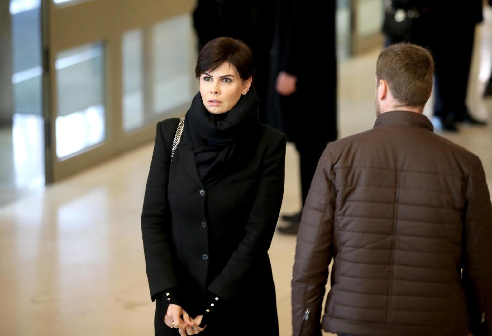 15.02.2023., Zagreb - U KD Vatroslav Lisinski odrzana je komemoracija za Miroslava Ciru Blazevica. Anica Kovac Photo: Slavko Midzor/PIXSELL