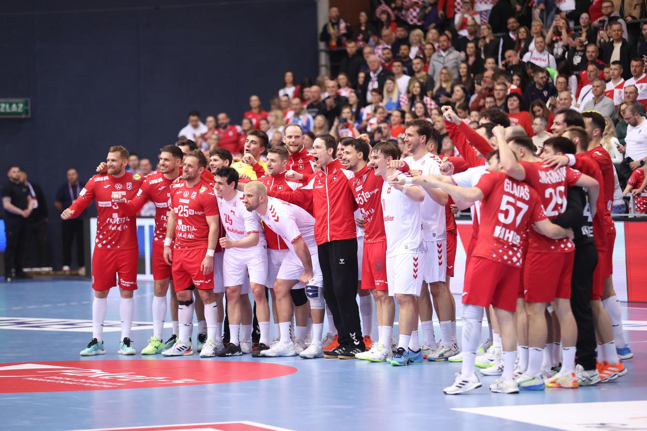 Osijek: Prijateljska utakmica između Hrvatske i Švicarske