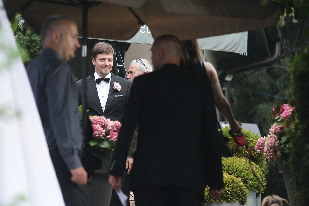 ARHIVA - 2014. Zagreb: Vjenčanje Amara Bukvića i Alme Vukičević