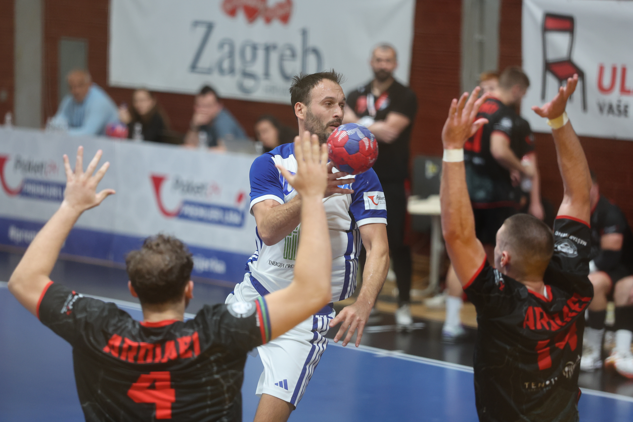 Zagreb: Rukometno prvenstvo Hrvatske RK Zagreb - RK Ardiaei