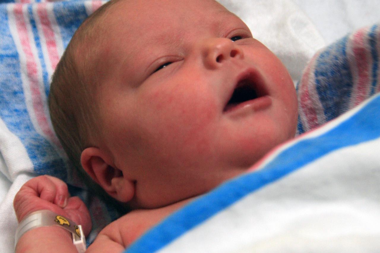 newborn girl