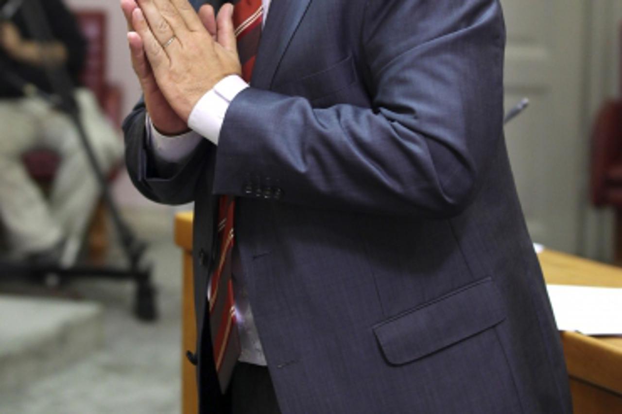 '24.10.2012. Zagreb - Raspravom o strategiji suzbijanja uporabe droga nastavljena je redovita sjednica Sabora RH. Photo: Patrik Macek/PIXSELL'