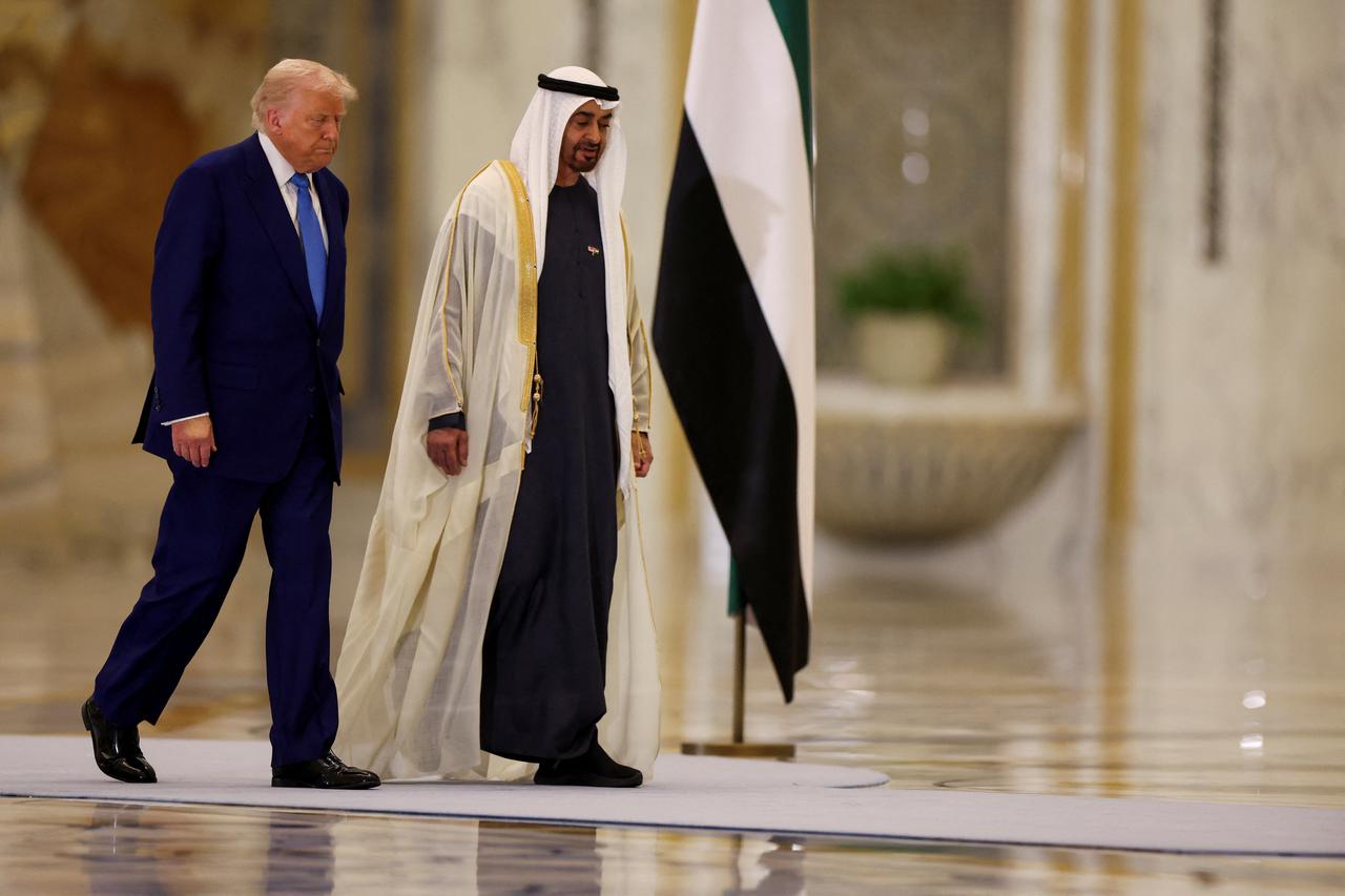 U.S. President Trump visits UAE