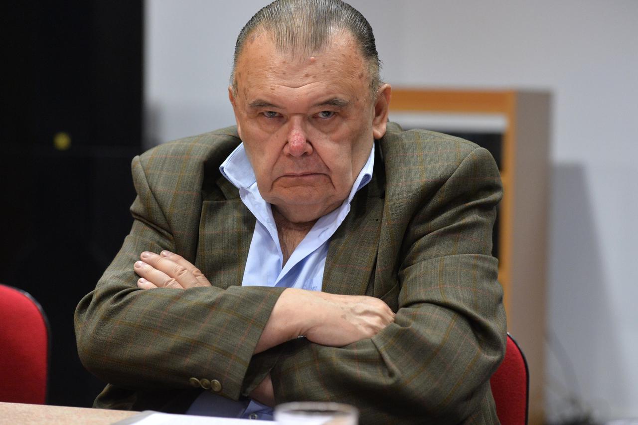 17.06.2015., Zagreb - U Gradskoj knjiznica na Starcevicevom trgu odrzana je promocija knjige 50 godina 50 prica. Tomislav Sabljak. Photo: Marko Lukunic/PIXSELL