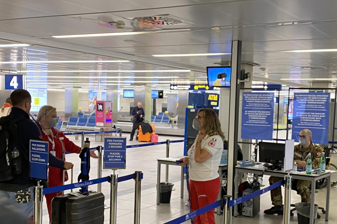 Visoke mjere opreza na aerodromu u Milanu