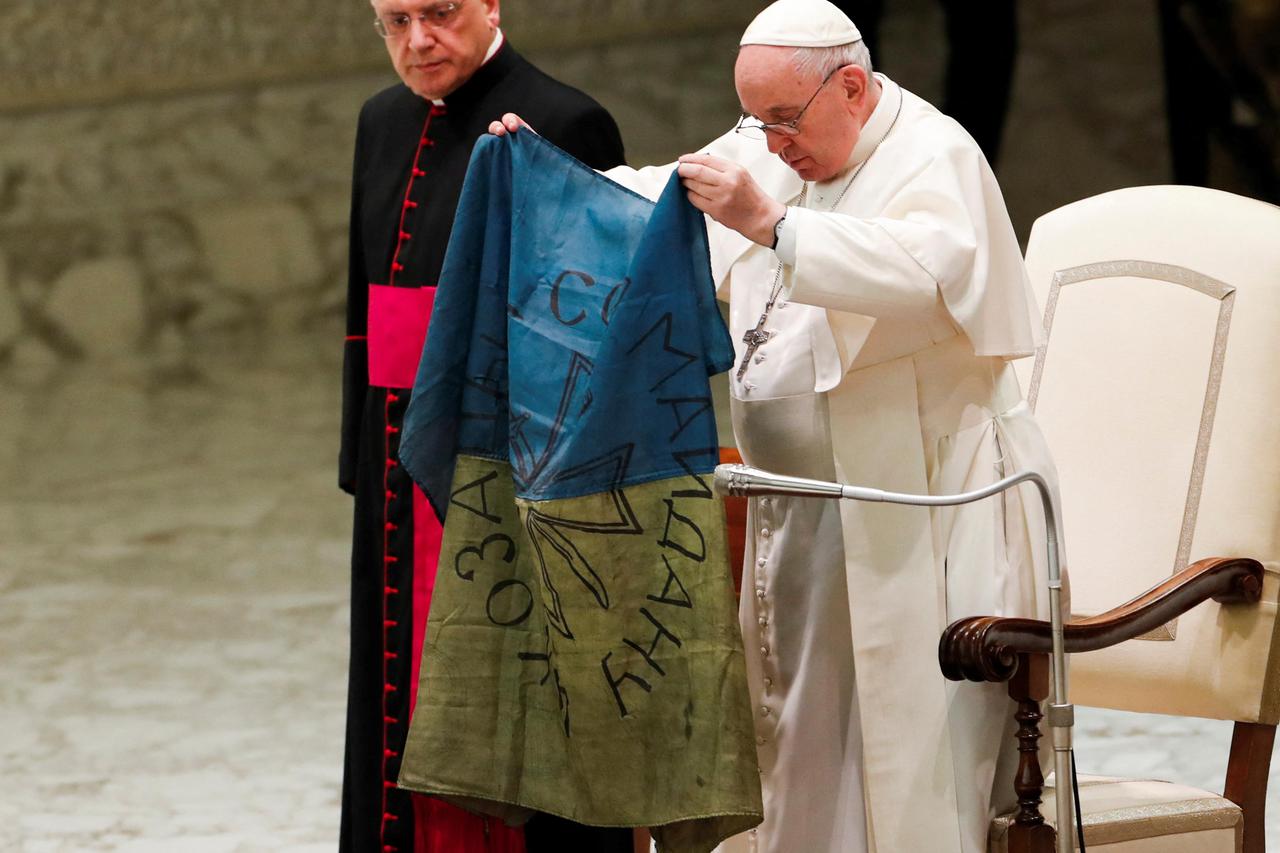 Pope Francis holds weekly audience at the Vatican