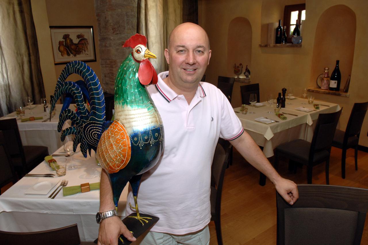 17.07.2010. Kastav -  Restoran Kukuriku i vlasnik Nenad Kukurin. 