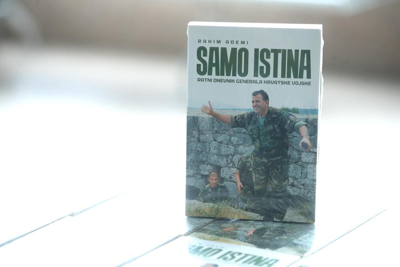 Promocija knjige Rahima Ademija "Samo istina - ratni dnevnik generala Hrvatske vojske"