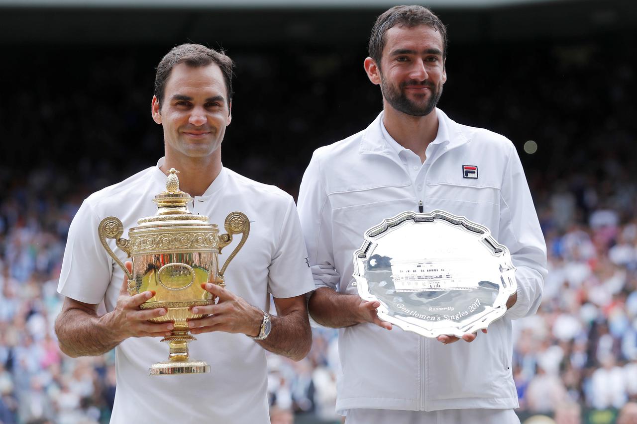 marin Čilić i Roger Federer