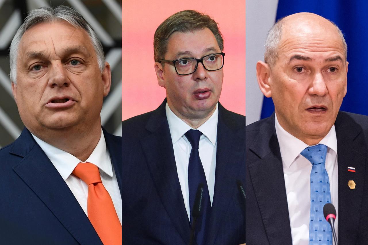 Orban, Vučić, Janša