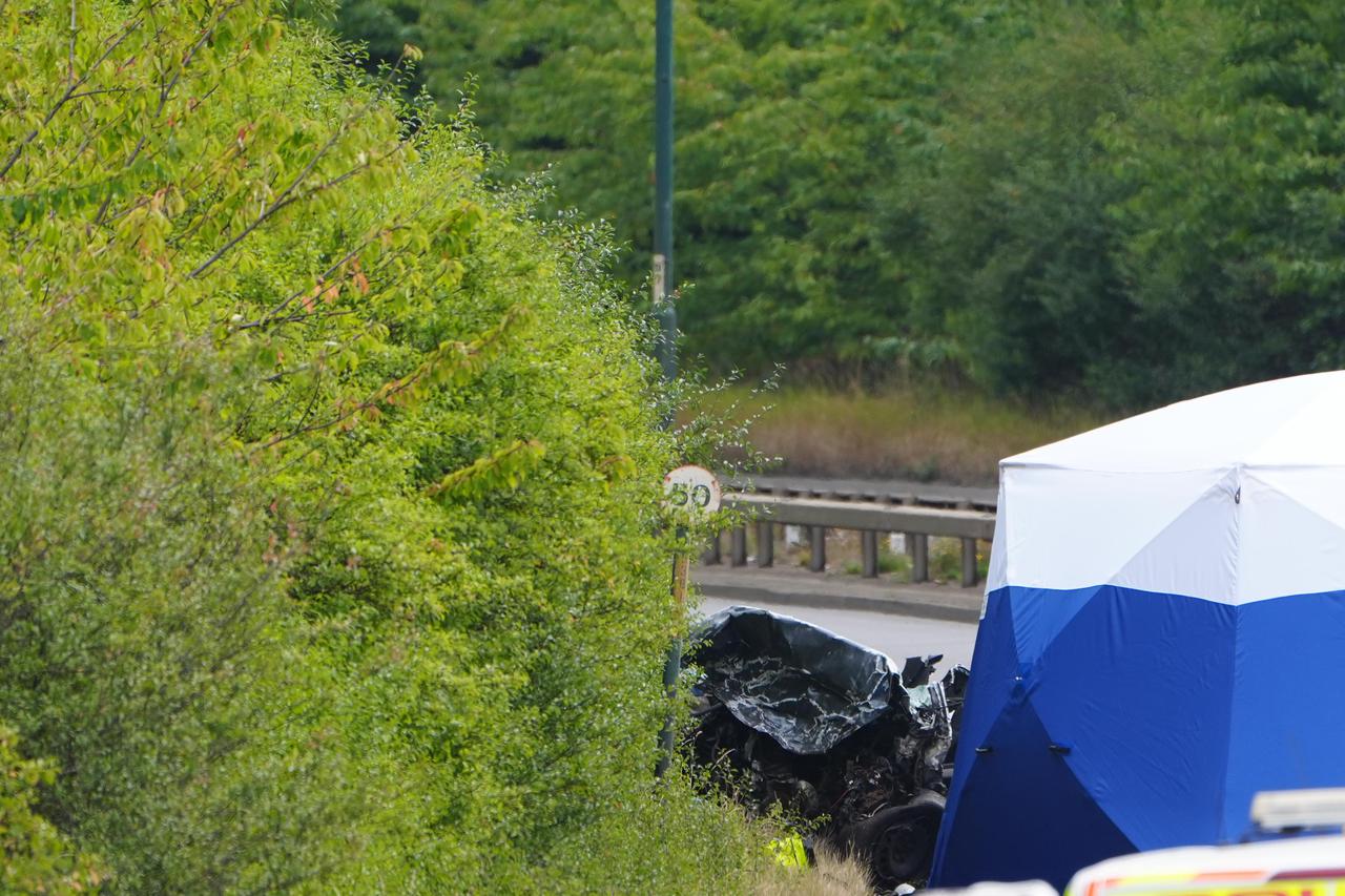 Crash on A66 South Bank