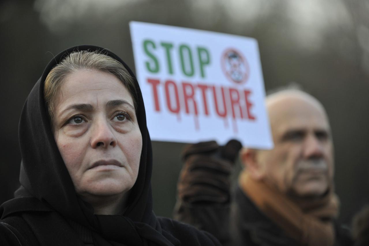 Dmonstracije iranske oporbe u Bruxellesu