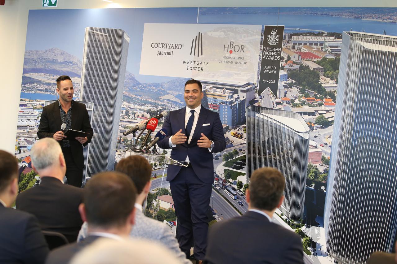 Split: Svečano potpisivanje ugovora investitora "Westgate Split" i Marriott Hotels International Ltd