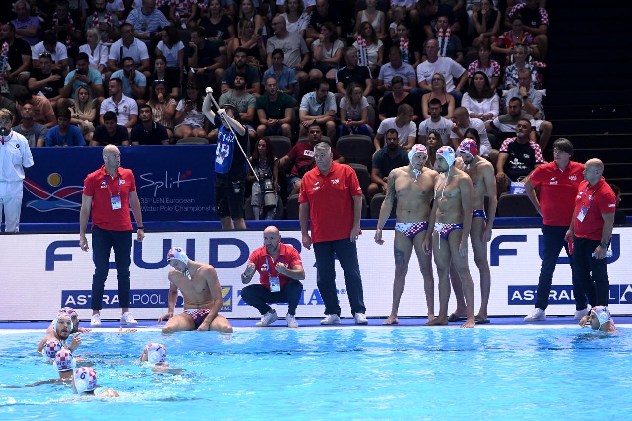 Europsko prvenstvo u vaterpolu za muškarce, Hrvatska - Francuska