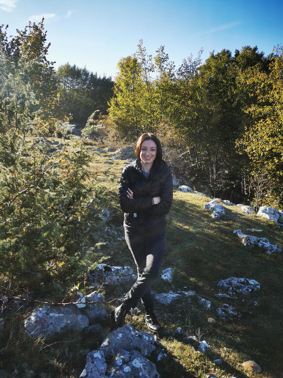 Ravnateljica Pećinskog parka Grabovača Jelena Milković