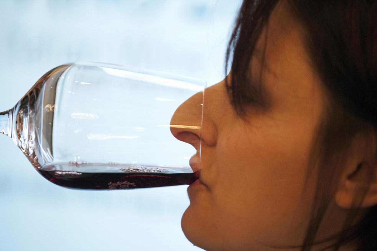 'Wine professionals sample over 140 wines during the Italian Wine Masters event called Vino 2010 February 4, 2010 in New York. Many buyers sampled wines from a wide variety of regions of Italy. TOPSHO