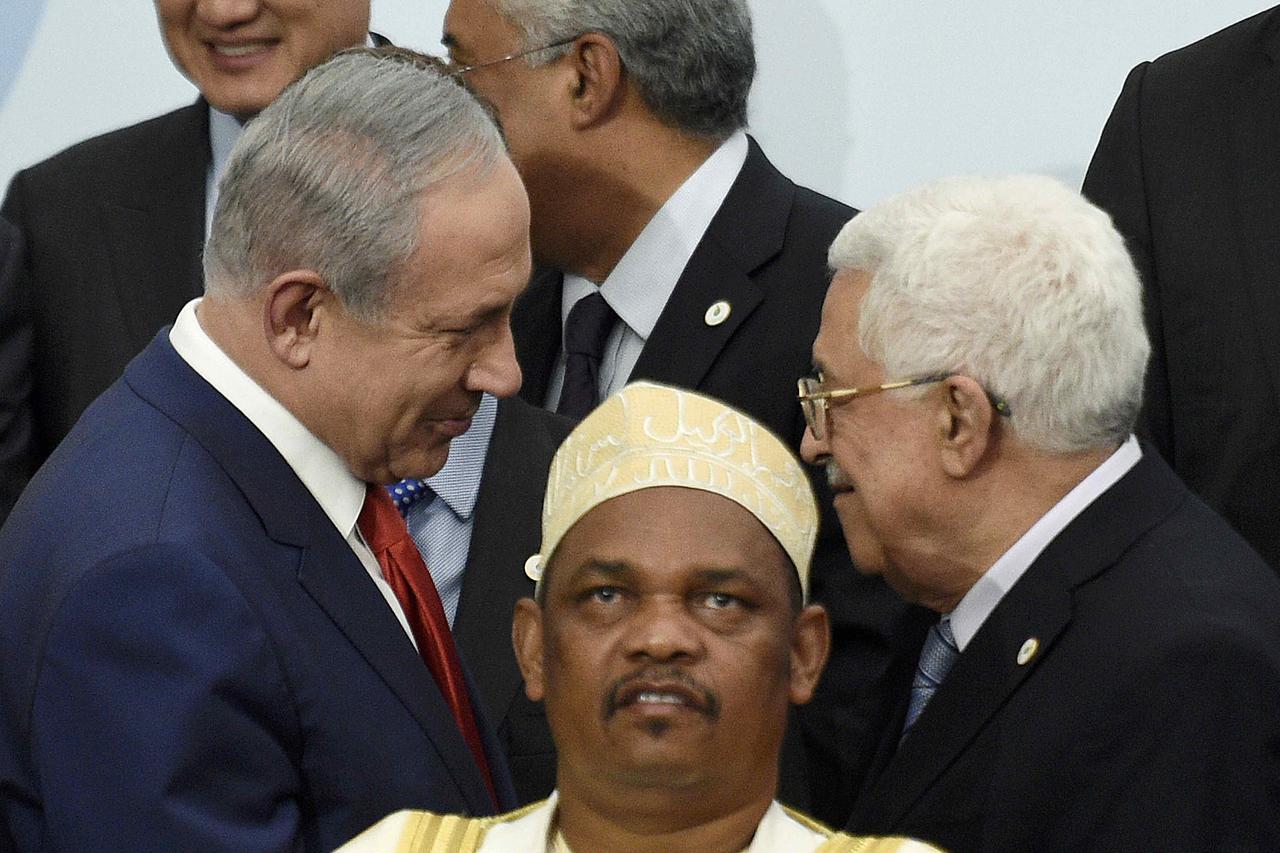 Izraelski premijer Benjamin Netanyahu i palestinski predsjednik Mahmud Abas