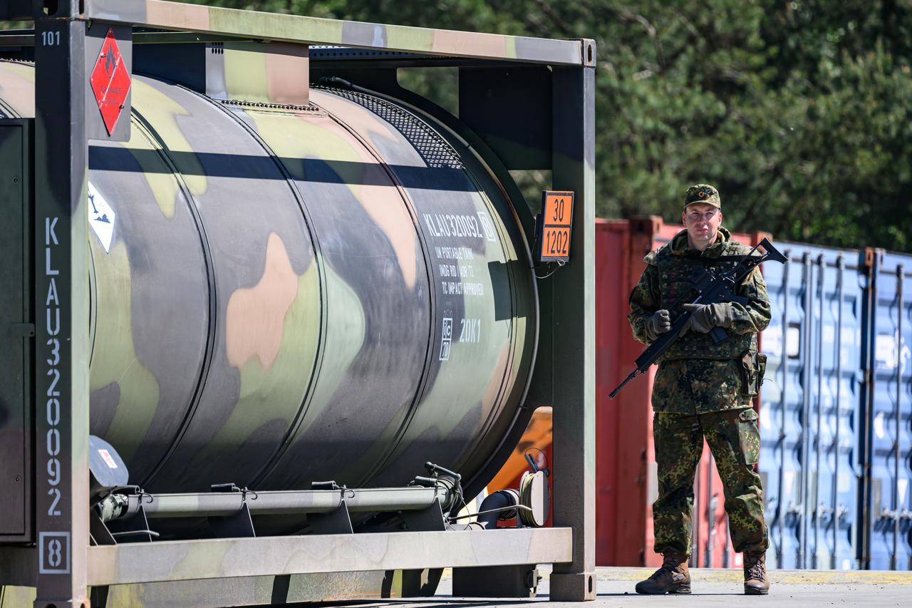 National Guardian homeland security exercise - Oberlausitz