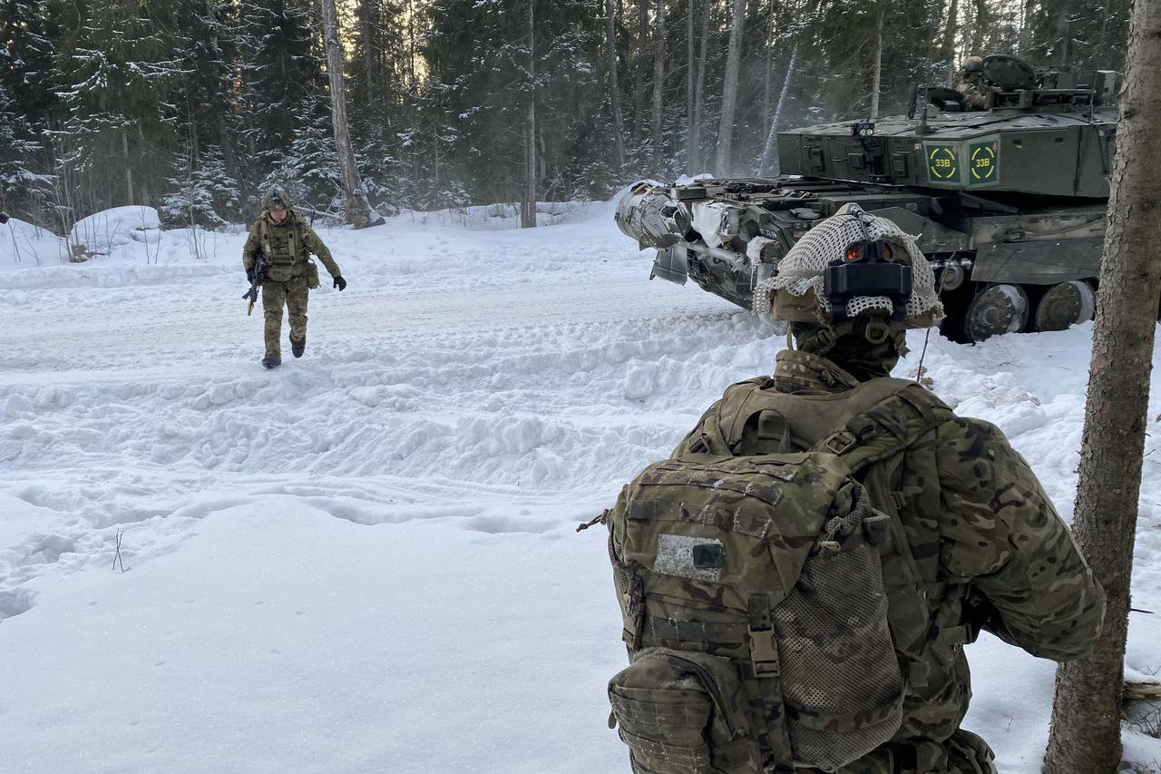 Winter Camp" military exercise in Estonia