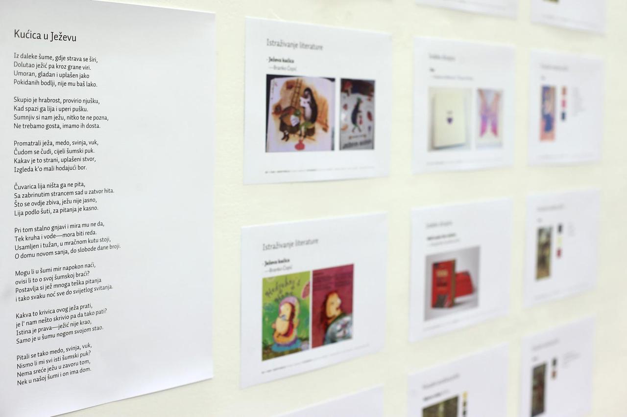 Zagreb: U Hrvatskom dizjnerskom društvu održava se izložba studenata dizajna