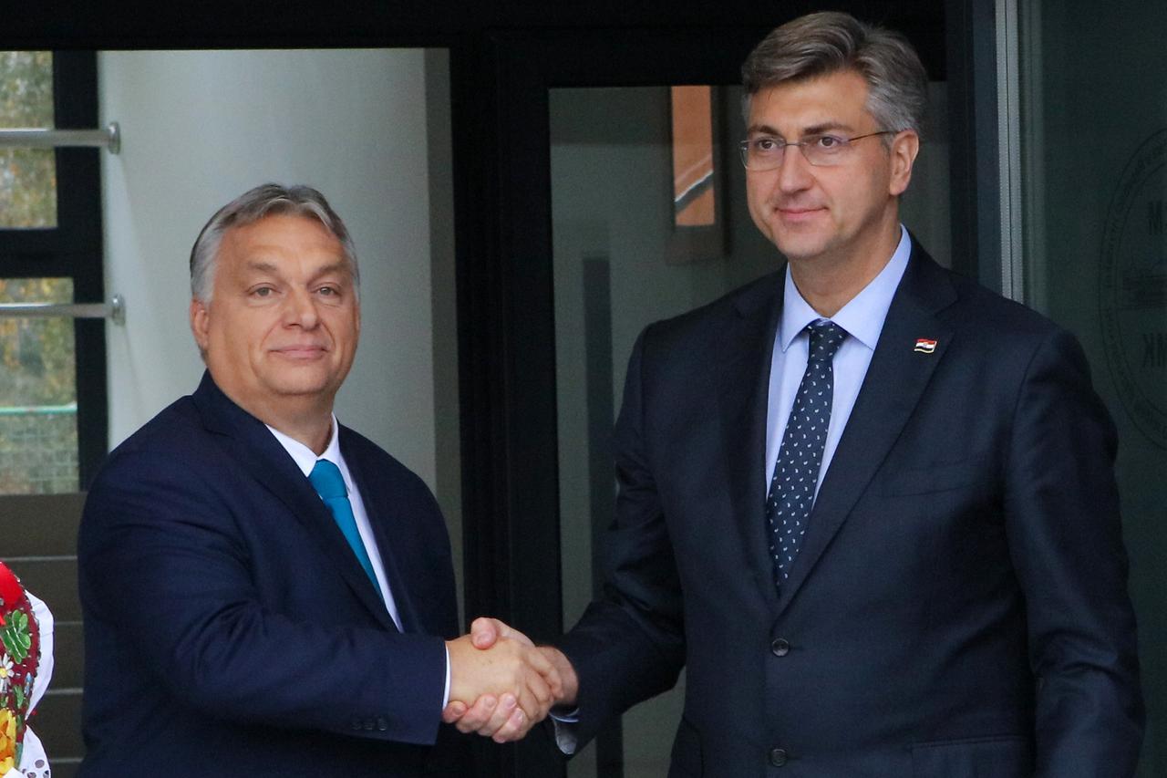 Andrej Plenković i Viktor Orban