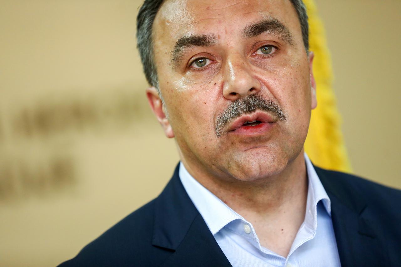 Sastanak izaslanstva Hrvatskog narodnog vijeca BiH sa saborskim zastupnikom RH i nekadasnjim ministrom unutarnjih poslova RH Vlahom Orepicem.