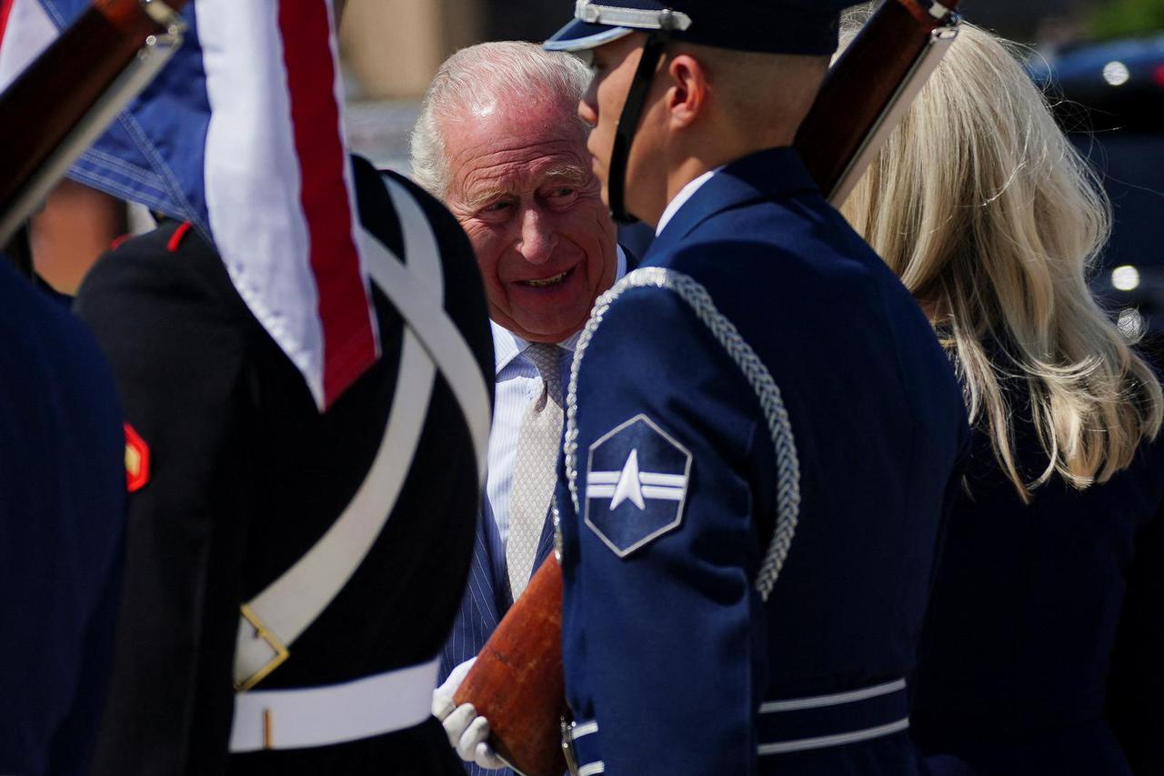 Britain's King Charles and Queen Camilla in the United States for state visit