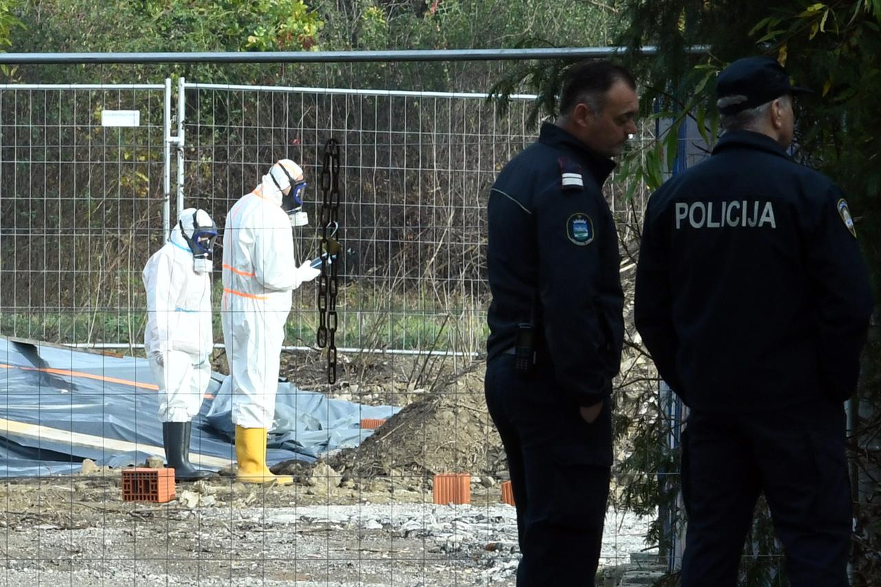 Sisak: Još uvijek traj eočevid na mjestu pronalaska otpada 