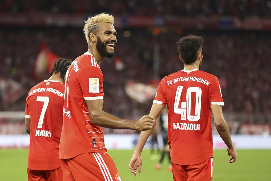 firo : 16.10.2022, football, soccer, 1st league, 1st Bundesliga, season 2022/2023, 10th matchday FC Bayern Munich - SC Freiburg