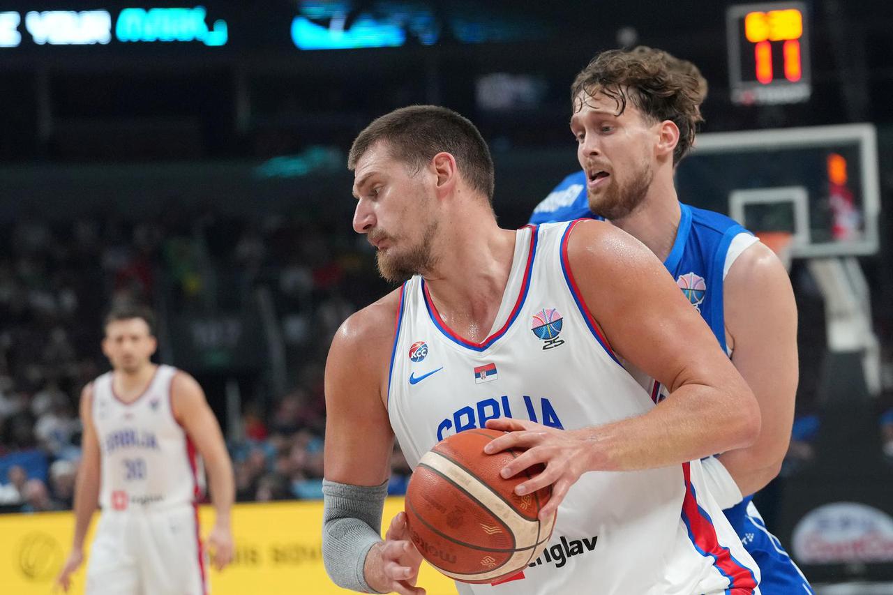 (SP)LATVIA-RIGA-BASKETBALL-FIBA-EUROBASKET-SERBIA VS FINLAND