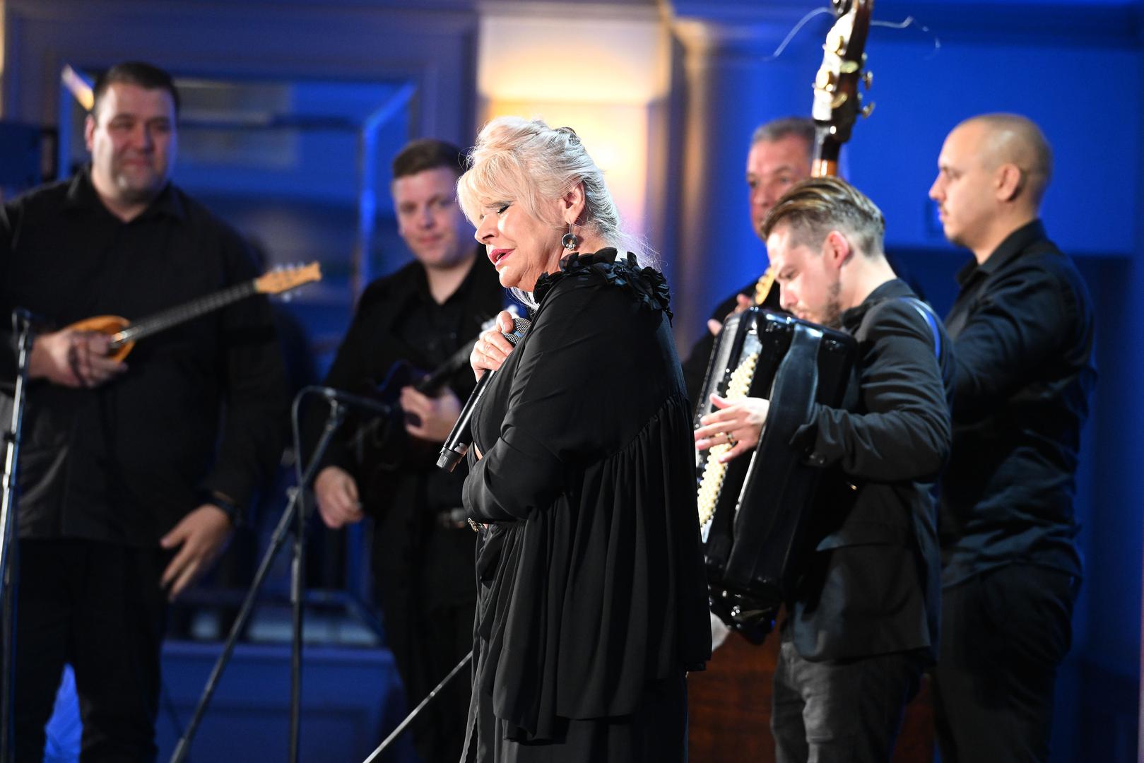 03.10.2023., Zagreb - U Hotelu Sheraton odrzano je predstavljanje knjige "Bez reprize 2" Miroslava Lilica. Hanka Paldum Photo: Davorin Visnjic/PIXSELL