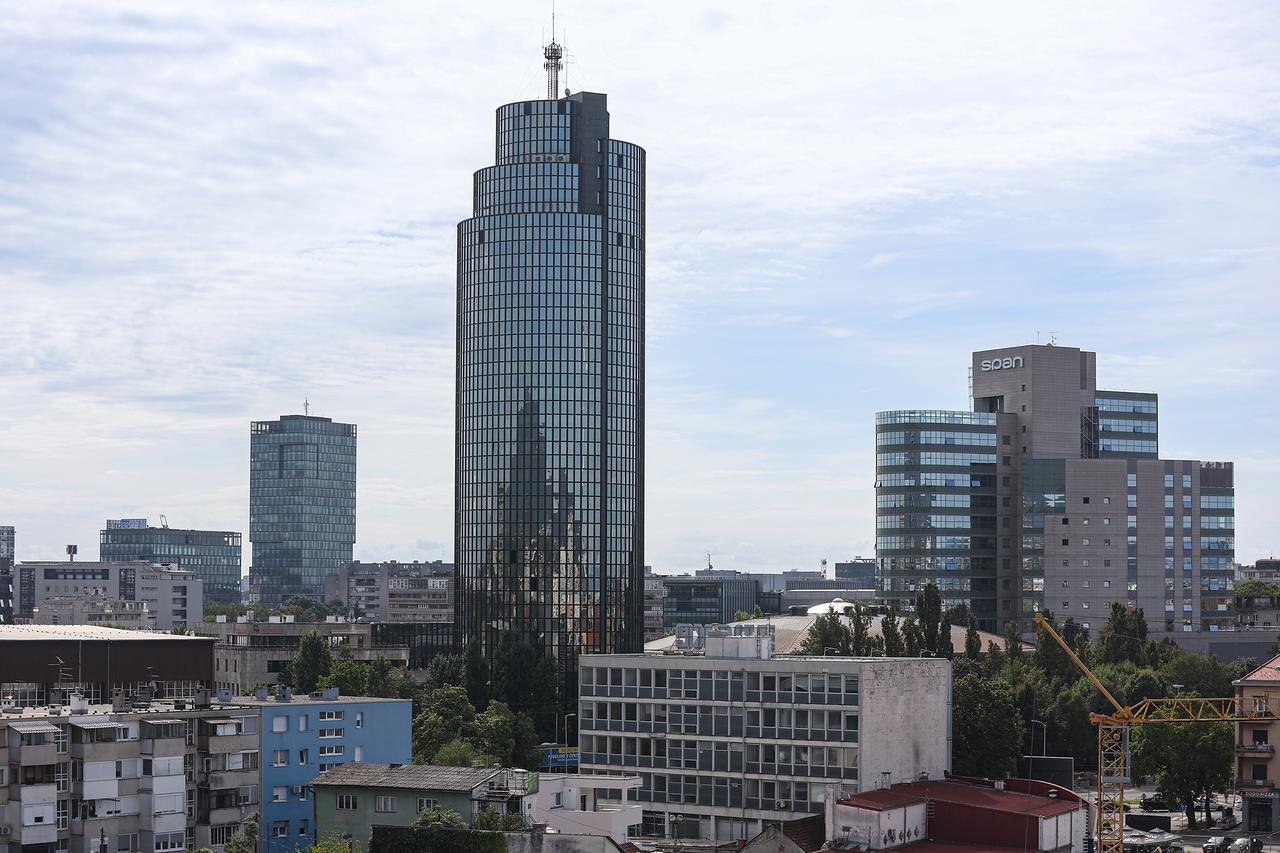 Panoramski pogled na grad Zagreb