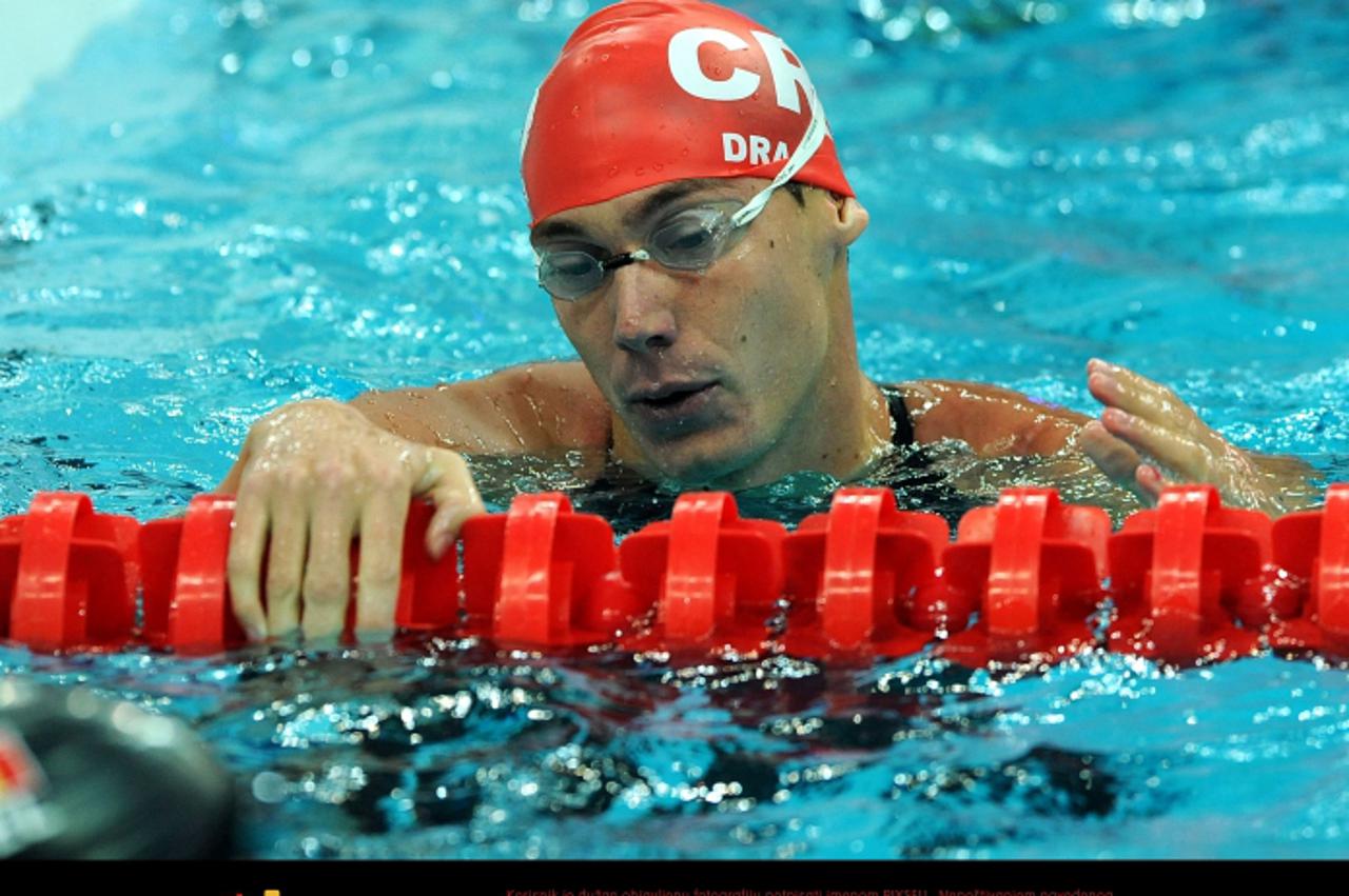 '12.08.2008.,Peking,Kina - Olimpijske igre 2008.Plivanje, 100 m slobodno, kvalifikacije, Duje Draganja,  Photo:Goran Stanzl/PIXSELL'