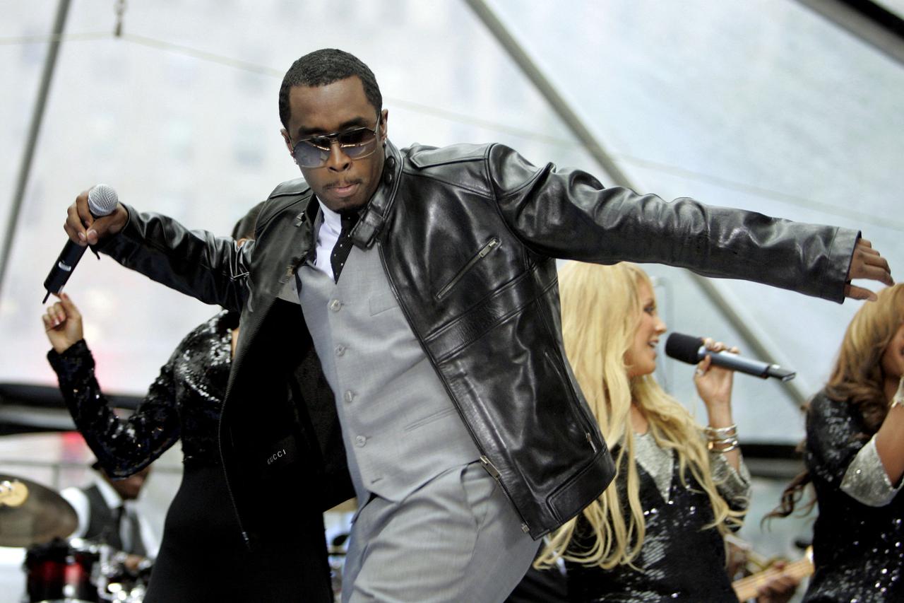 FILE PHOTO: Recording artist Sean "P. Diddy" Combs performs on the Today Show in New York City
