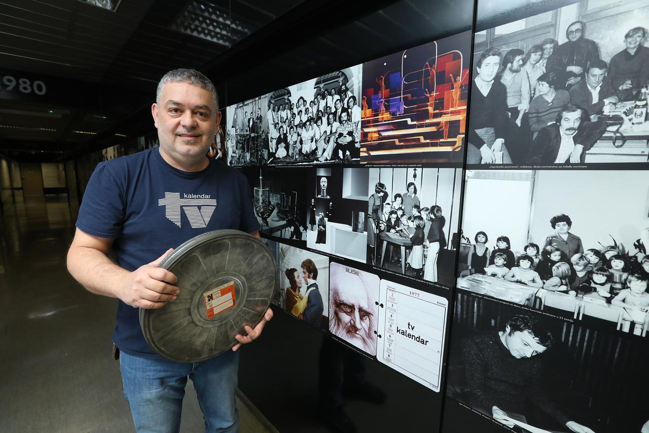 Zagreb: Leon Rizmaul, urednik TV kalendara 