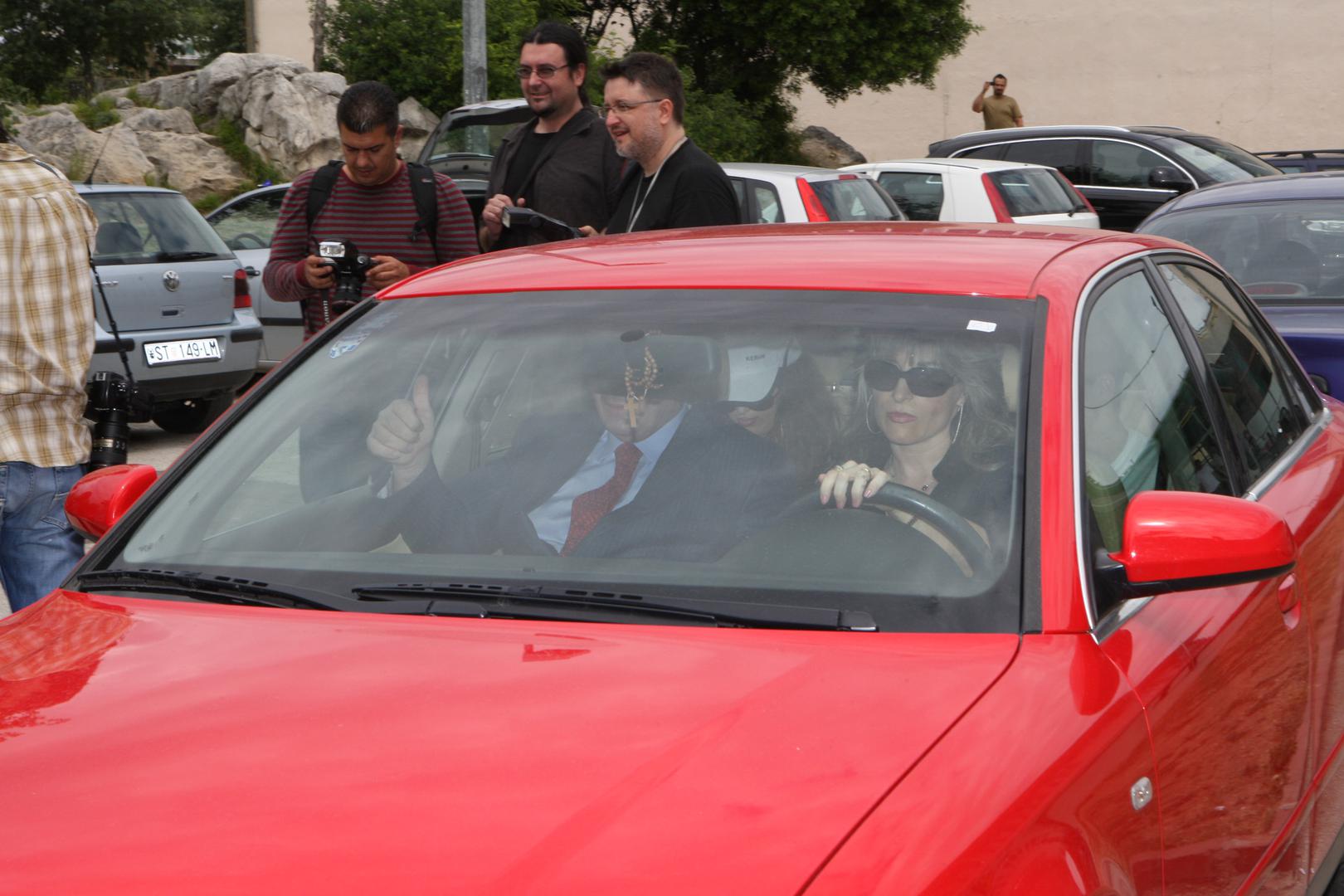 Fani Horvat i Željko sina su krstili u svibnju 2010. u kapeli Sv. Križa, u Meštrovićevu kašteletu, a kum mu je bio ujak Saša Horvat.