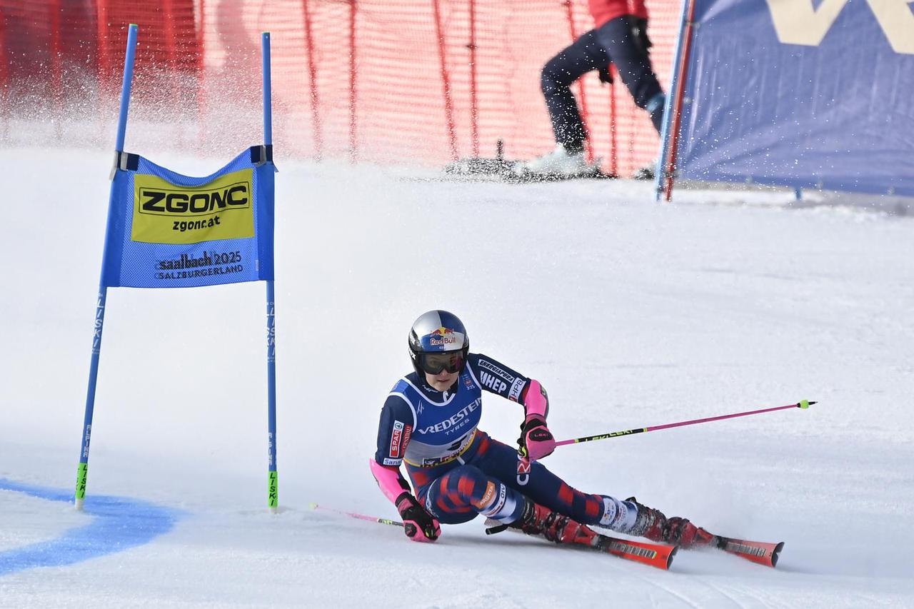 Saalbach: Zrinka Ljutić nastupila na Svjetskom skijaškom prvenstvu u veleslalomu