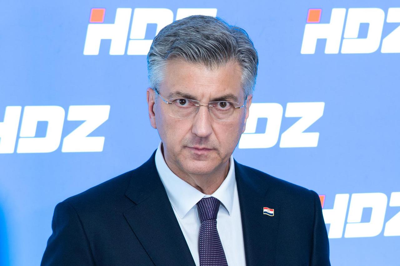 Zagreb: Izjava za medije premijera Plenkovića nakon sjednice Predsjedništva